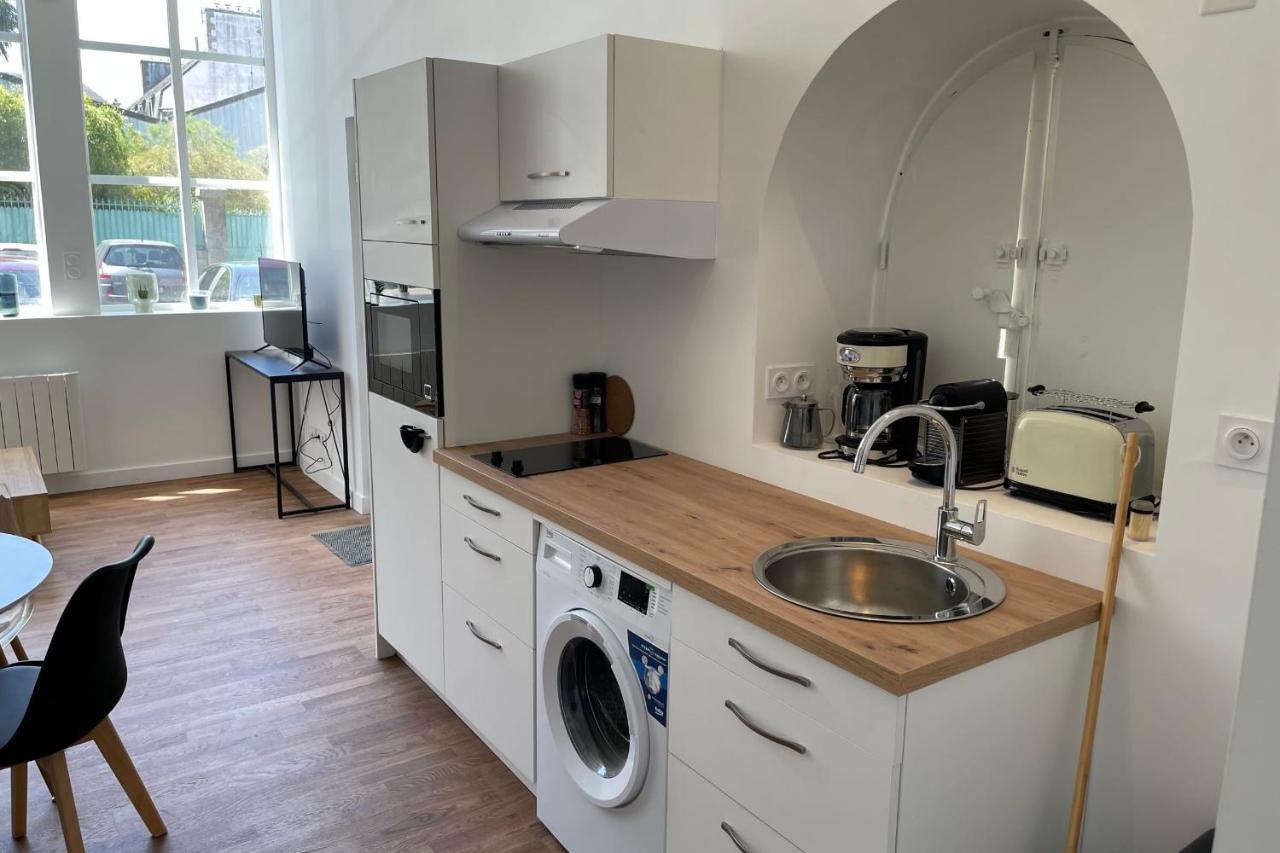 Pavillon - T2 - Pontivy Gare Apartment Luaran gambar